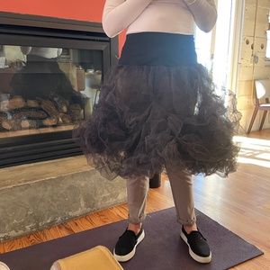 Ivan Grundahl black ballet skirt